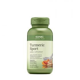 Herbal plus turmeric sport, 60cps - Gnc