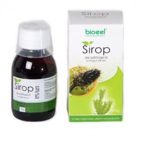 Sirop Patlagina si Muguri de Pin Bioeel, 150g