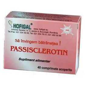 Passiclerotin Hofigal, 40 comprimate