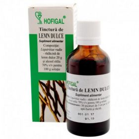 Tinctura Lemn Dulce Hofigal, 50 ml