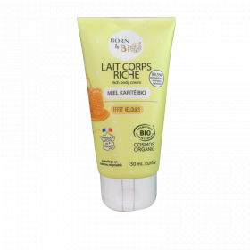 Lapte de corp cremos cu miere shea, eco-bio, 150ml - Born to Bio