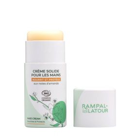 Crema de maini organica solida cu migdale, zero waste, 27g - Rampal Latour
