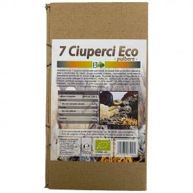 Amestec 7 Ciuperci medicinale pudra, eco-bio 100g - Deco Italia