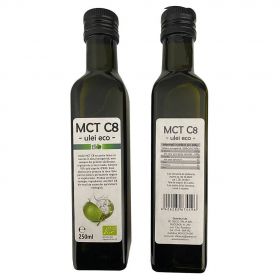 Ulei MCT C8, eco-bio, 250ml - Deco Italia