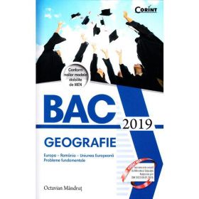 Bacalaureat 2019 Geografie - Octavian Mandrut, editura Corint