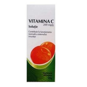 Vitamina C Solutie Vitalia Pharma, 20 g