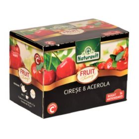 Ceai Cirese si Acerola Fantasy Naturavit, 15 doze x 1,5 g