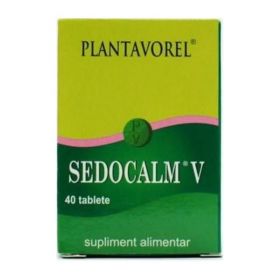 Sedocalm V Plantavorel, 40 tablete