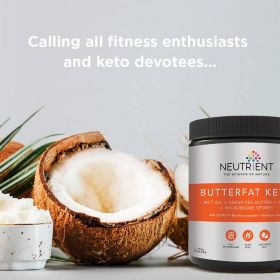 Butterfat Keto MCT Powder, 350g - Neutrient