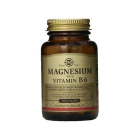 Magneziu si Vitamina B6 Solgar, 100 comprimate