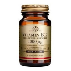 Vitamina B12 1000 mcg Solgar, 100 comprimate