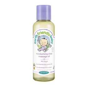 Ulei de Masaj cu Unt de Shea Earth Friendly Baby, 125 ml