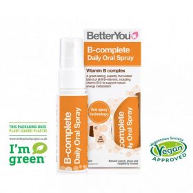 B-Complete Oral Spray, Vitamina B Complex, 25 ml, BetterYou