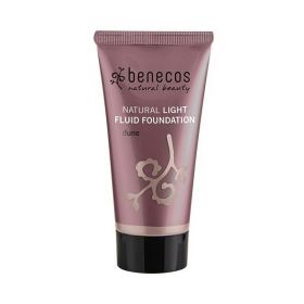 Fond de Ten Natural Light Fluid Dune pentru Ten Deschis Benecos, 30ml