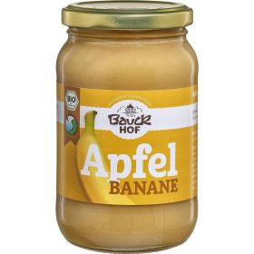 Piure de mere cu banane, eco-bio, 360 g, BauckHof