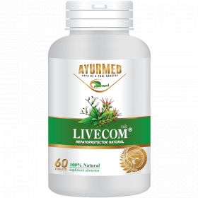 LIVECOM, ficat sanatos, tablete, AYURMED 60 tablete