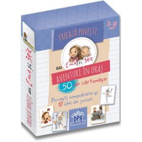 Creeaza povesti cu Ema si Eric: Aventuri in oras - Ioana Chicet-Macoveiciuc, Lavinia Trifan, editura Didactica Publishing House