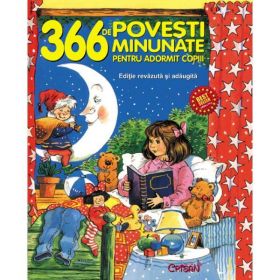 366 de povesti minunate pentru adormit copiii, editura Crisan