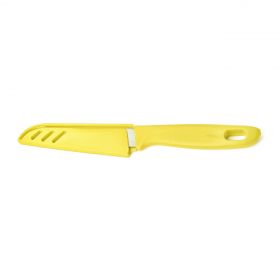 Cutit cu teaca de protectie, Vanora, 9.5 cm, galben