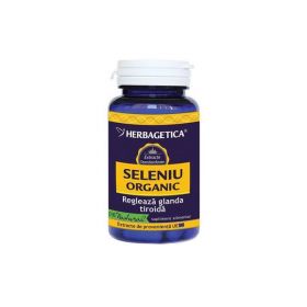 Seleniu Organic Herbagetica, 60 capsule