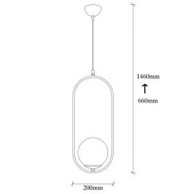 Candelabru, Nitid, Mudoni - MR - 837, E27, 100 W, metal