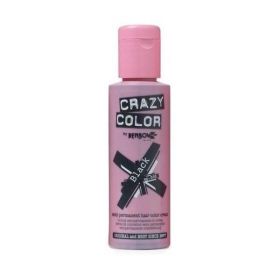 Crazy Color vopsea nuantatoare semipermanenta 100 ml - black nr.0.30