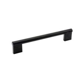 Maner pentru mobilier Graf Big, finisaj negru periat, L:224 mm - Viefe