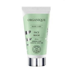 Masca faciala detoxifianta cu namol verde, Organique, 50 ml