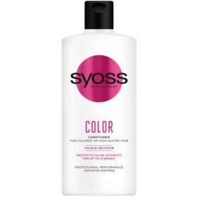 Balsam pentru Par Vopsit - Syoss Professional Performance Japanese Inspired Color Conditioner for Colored of Highlighted Hair, 440 ml
