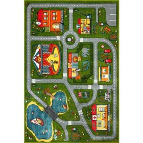Covor Pentru Copii, Kolibri Drumulete 11061, 120x170 cm, 2300 gr/mp