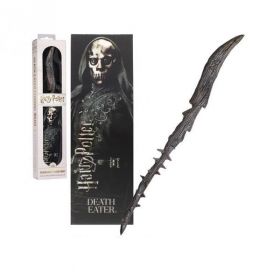 Bagheta Harry Potter - Death Eater 30cm Originala + Semn De Carte