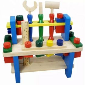 Banc de scule din lemn - Micul Tamplar, 7Toys