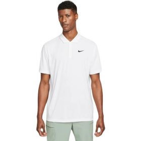 Tricou barbati Nike Dri-Fit Tennis Polo DH0857-100, S, Alb