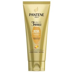 Balsam 3 Minute pentru Par Subtiat si Deteriorat - Pantene Pro-V 3 Minute Miracles Repair&amp;Protect Conditioner, 200 ml
