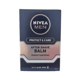 Balsam Hidratant dupa Ras - Nivea Men Protect &amp; Care Moisturizing After Shave Balm, 100 ml