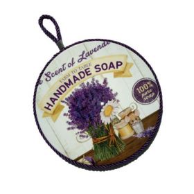 Suport din Ceramica cu Baza din Pluta Termorezistent Diverse Modele Lavanda 21 x 21 cm x 1 cm G Glixicom&reg;