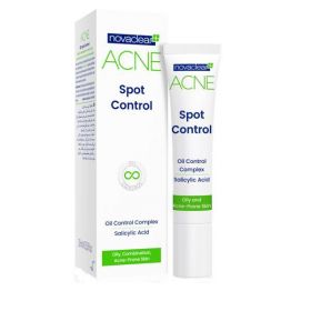 Crema tratament local pentru cosuri cu acid salicilic, Spot Control Novaclear, 10 ml