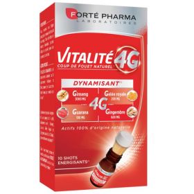 Supliment pentru Energie Vitalite 4G Forte Pharma, 10 buc