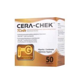 Set 50 Teste Glicemie Cera-Chek 1code si 25 Ace Sterile
