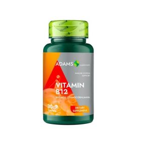 Vitamina B12 1000mcg Adams Supplements, 30 tablete mestecabile