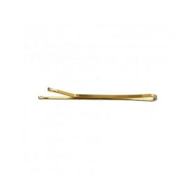 Agrafe pentru par aurii - Lussoni Hr Acc Hair Grips Golden 6cm, 250 buc