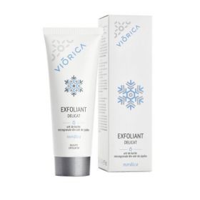 Exfoliant delicat, cu unt de karite si microgranule din ulei de jojoba, Viorica Nordica, 75 ml