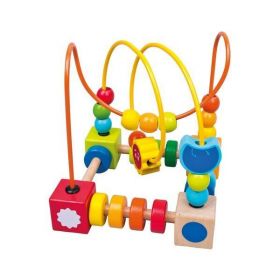 Labirint color cu margele, 7Toys