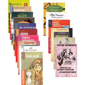 Pachet 16 carti pentru vacanta elevilor - Clasa 8, editura Astro
