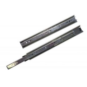 Glisiera SOLUSA cu bile si extensie totala, H45, L400 mm, set pentru 1 sertar