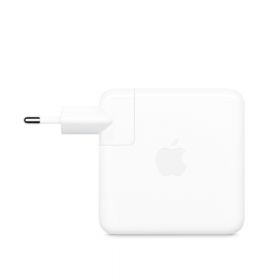 Adaptor de alimentare MacBook Apple MKU63ZM/A, 67W, USB-C, Alb