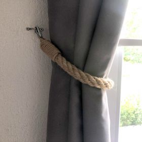 Accesoriu perdea / draperie Rope, Elvila Original, 60 cm, fixare pe perete