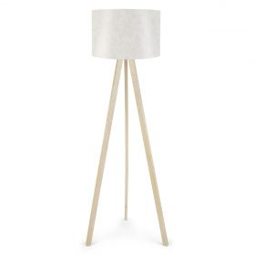 Lampadar, AYD-1212, Insignio, 38 x 140 cm, 1 x E27, 60W, alb/maro
