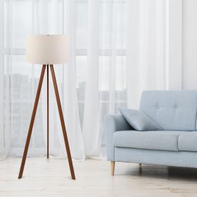 Lampadar, AYD-1527, Insignio, 38 x 140 cm, 1 x E27, 60W, ecru/maro
