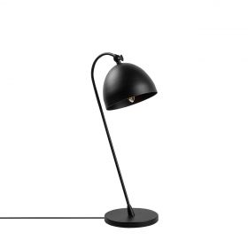 Lampa de masa, Acuka - 12292, Fulgor, 18 x 26 x 54 cm, 1 x E14, 40W, negru